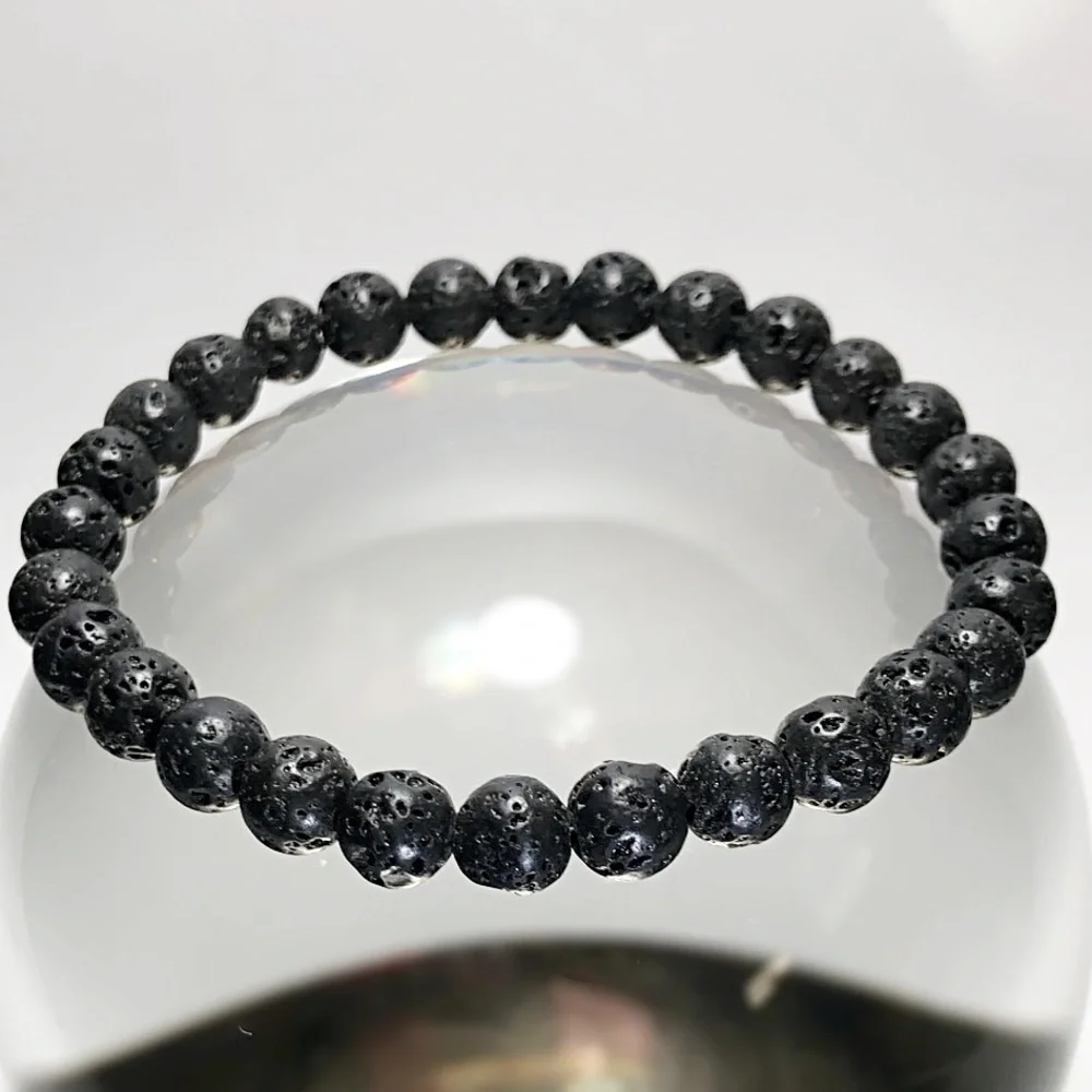 3 LEFT! Tanzania Lava Rock Oil Diffuser Bracelet!